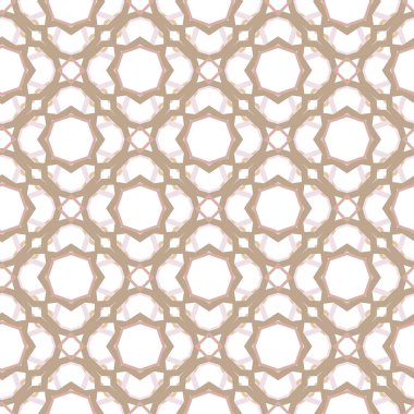 Soyut geometrik şekillerin kusursuz deseni. vektör illüstrasyonu