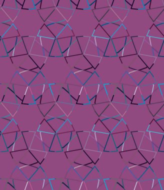 geometrik şekil tasarımlı kusursuz desen