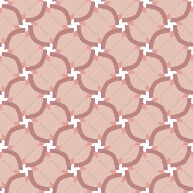 Modern geometrik vektör tasarımı, kusursuz desen çizimi