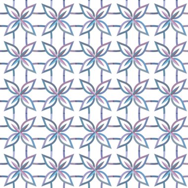 geometrik şekil tasarımlı kusursuz desen
