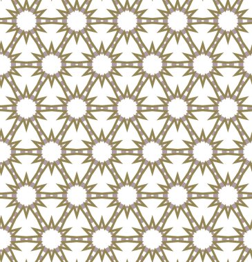 Soyut geometrik şekillerin kusursuz deseni. vektör illüstrasyonu