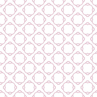 Soyut geometrik şekillerin kusursuz deseni. vektör illüstrasyonu