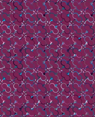 geometrik şekil tasarımlı kusursuz desen