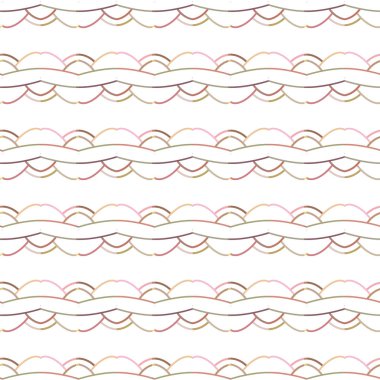 Modern geometrik vektör tasarımı, kusursuz desen çizimi