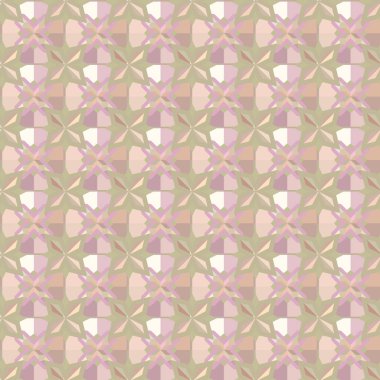 Soyut geometrik şekillerin kusursuz deseni. vektör illüstrasyonu