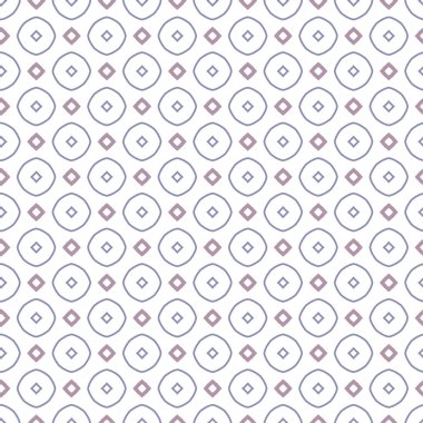 Soyut geometrik şekillerin kusursuz deseni. vektör illüstrasyonu