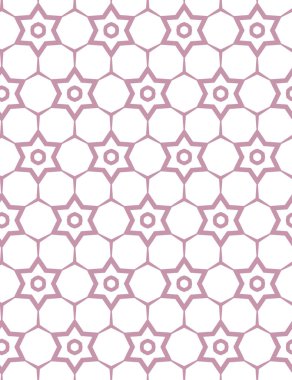 Soyut geometrik şekillerin kusursuz deseni. vektör illüstrasyonu