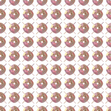 geometrik şekil tasarımlı kusursuz desen