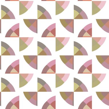 geometrik şekil tasarımlı kusursuz desen