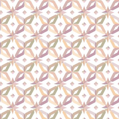 geometrik şekil tasarımlı kusursuz desen