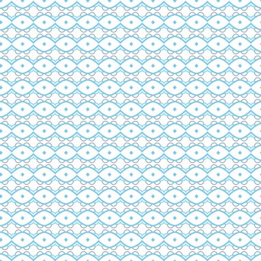 Soyut geometrik şekillerin kusursuz deseni. vektör illüstrasyonu