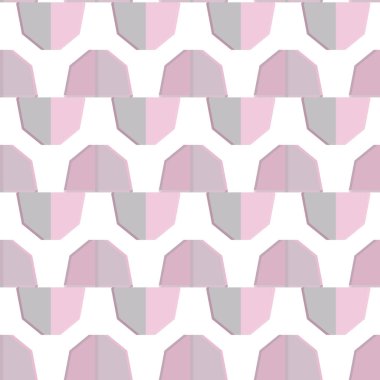 Modern geometrik vektör tasarımı, kusursuz desen çizimi