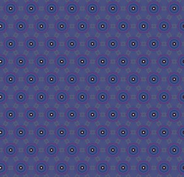 Soyut geometrik şekillerin kusursuz deseni. vektör illüstrasyonu