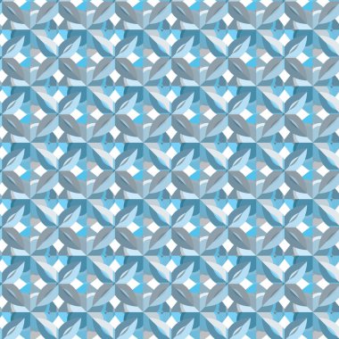 geometrik şekil tasarımlı kusursuz desen