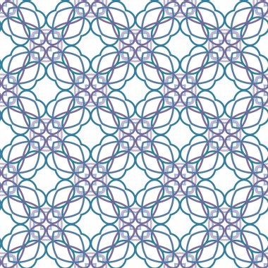 geometrik şekil tasarımlı kusursuz desen