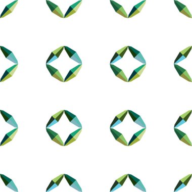 geometrik şekil tasarımlı kusursuz desen