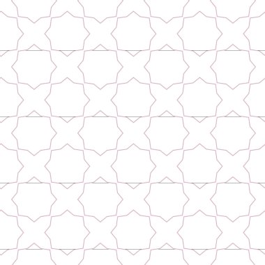 Soyut geometrik şekillerin kusursuz deseni. vektör illüstrasyonu