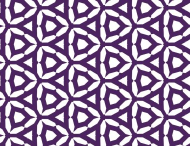 Soyut geometrik şekillerin kusursuz deseni. vektör illüstrasyonu