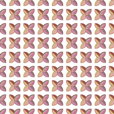 Modern geometrik vektör tasarımı, kusursuz desen çizimi