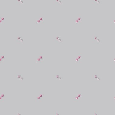 Soyut geometrik şekillerin kusursuz deseni. vektör illüstrasyonu