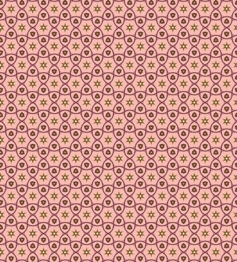 geometrik şekil tasarımlı kusursuz desen