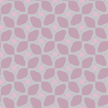 Soyut geometrik şekillerin kusursuz deseni. vektör illüstrasyonu