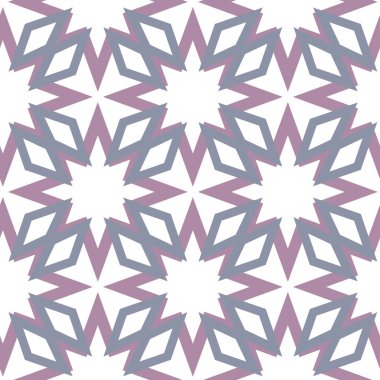 Soyut geometrik şekillerin kusursuz deseni. vektör illüstrasyonu