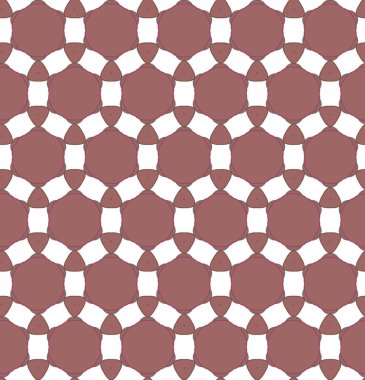 Soyut geometrik şekillerin kusursuz deseni. vektör illüstrasyonu