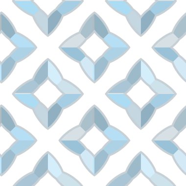 geometrik şekil tasarımlı kusursuz desen