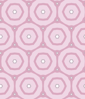 Modern geometrik vektör tasarımı, kusursuz desen çizimi