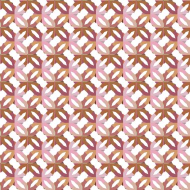 Soyut geometrik şekillerin kusursuz deseni. vektör illüstrasyonu