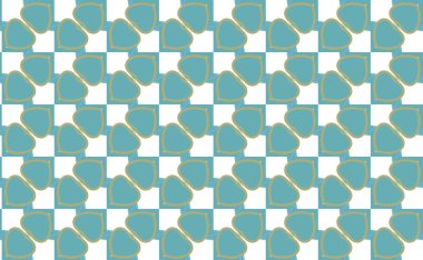 geometrik şekil tasarımlı kusursuz desen