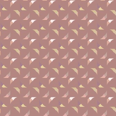 Modern geometrik vektör tasarımı, kusursuz desen çizimi