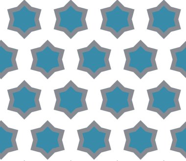 geometrik şekil tasarımlı kusursuz desen