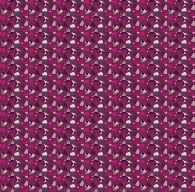 Soyut geometrik şekillerin kusursuz deseni. vektör illüstrasyonu