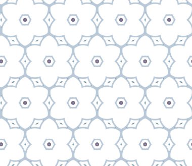 Soyut geometrik şekillerin kusursuz deseni. vektör illüstrasyonu