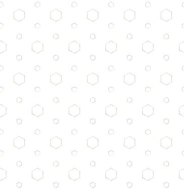 Soyut geometrik şekillerin kusursuz deseni. vektör illüstrasyonu