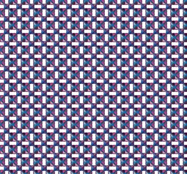 geometrik şekil tasarımlı kusursuz desen