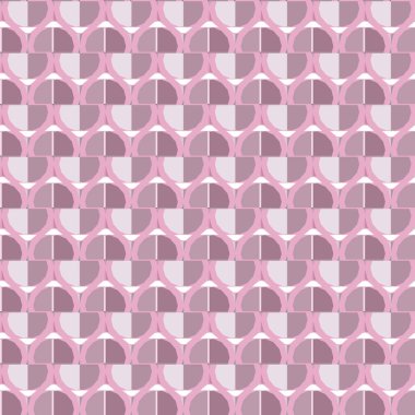 Modern geometrik vektör tasarımı, kusursuz desen çizimi