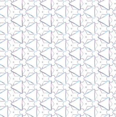 Soyut geometrik şekillerin kusursuz deseni. vektör illüstrasyonu