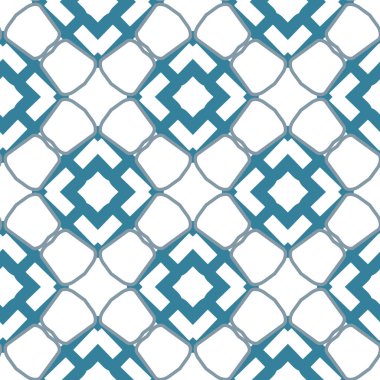 geometrik şekil tasarımlı kusursuz desen