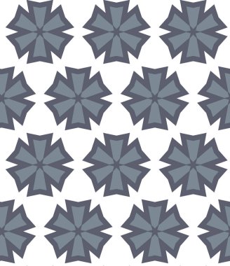 Soyut geometrik şekillerin kusursuz deseni. vektör illüstrasyonu