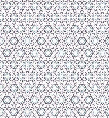 Soyut geometrik şekillerin kusursuz deseni. vektör illüstrasyonu