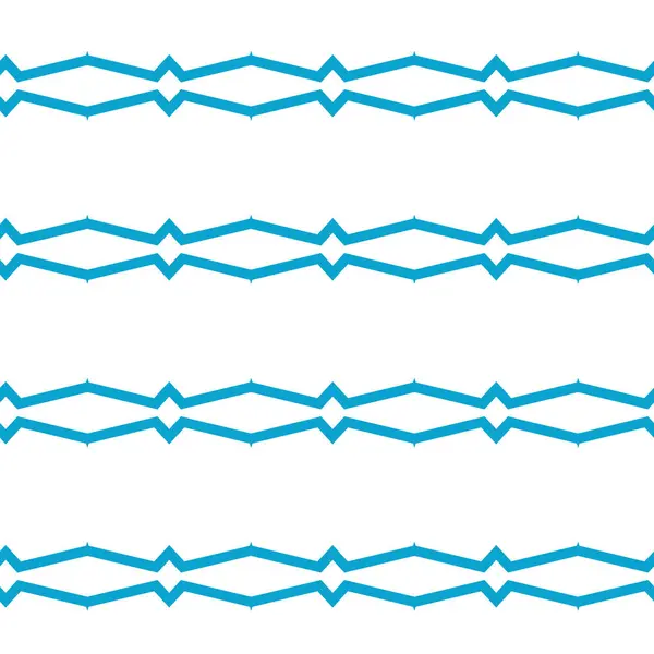 Nahtloses Muster Mit Geometrischer Formgebung — Stockvektor