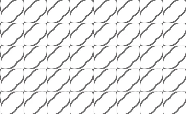 Безшовний Візерунок Абстрактних Геометричних Фігур Векторна Ілюстрація — стоковий вектор