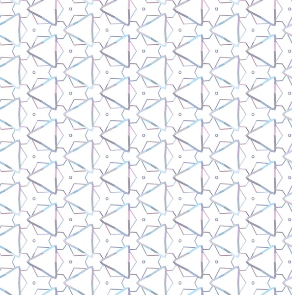 Soyut geometrik şekillerin kusursuz deseni. vektör illüstrasyonu