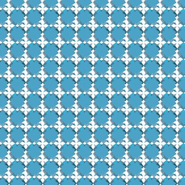 geometrik şekil tasarımlı kusursuz desen