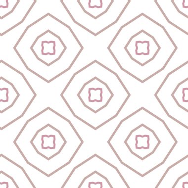 Soyut geometrik şekillerin kusursuz deseni. vektör illüstrasyonu