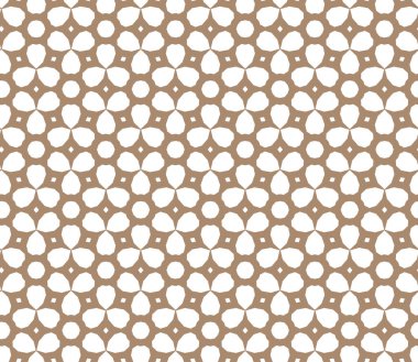 Soyut geometrik şekillerin kusursuz deseni. vektör illüstrasyonu