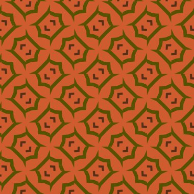 Soyut geometrik şekillerin kusursuz deseni. vektör illüstrasyonu